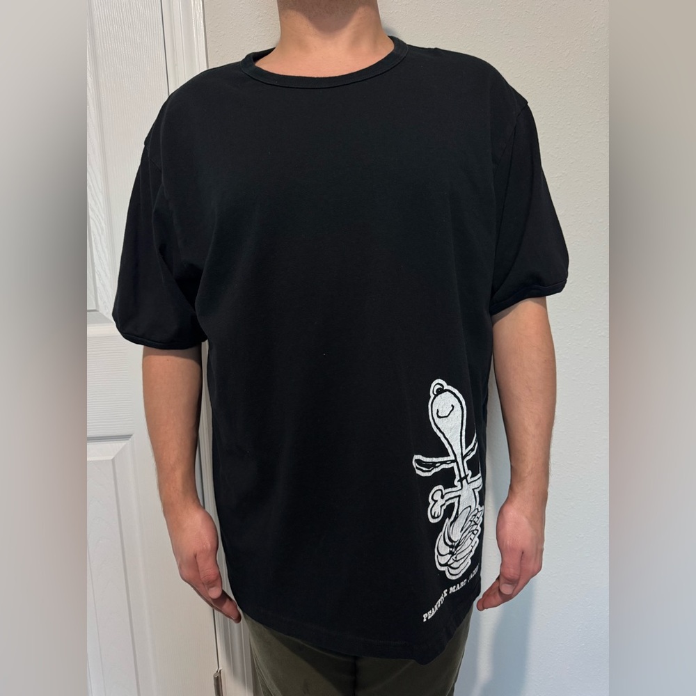 Marc Jacobs Black Tee with White Graphic